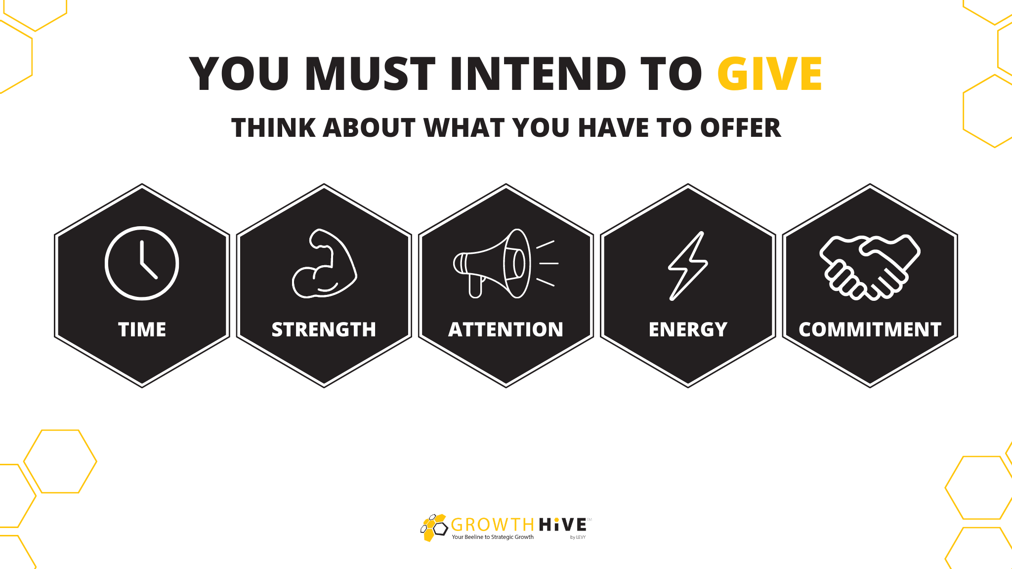 GrowthHive Give to Get - Graphic